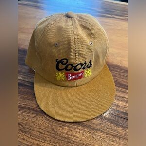 Corduroy Coors Baseball Hat